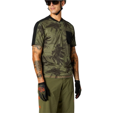 Koszulka Fox Ranger DR Henley zielona