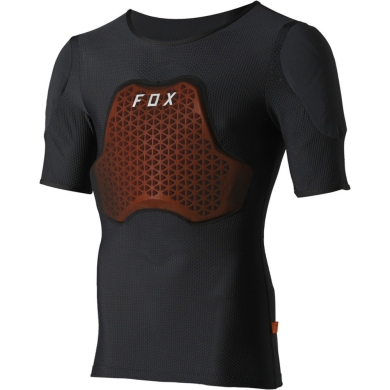 Koszulka z ochraniaczem Fox Baseframe Pro czarna