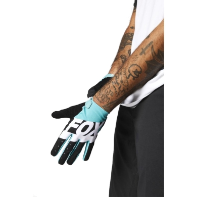Rękawiczki Fox Ranger Gel turkusowo-białe