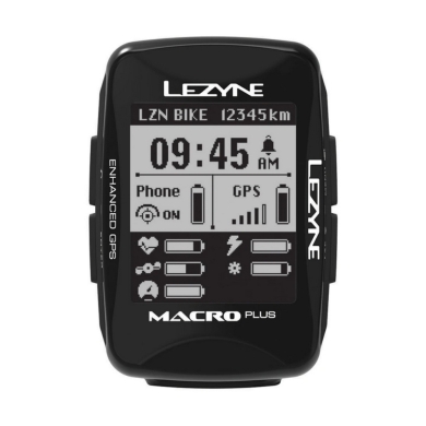 Nawigacja rowerowa Lezyne Macro Plus GPS HRSC Loaded