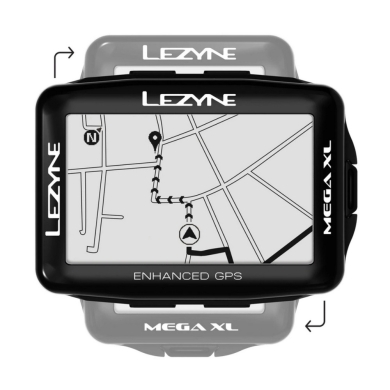 Nawigacja rowerowa Lezyne Mega XL GPS HRSC Loaded z czujnikami