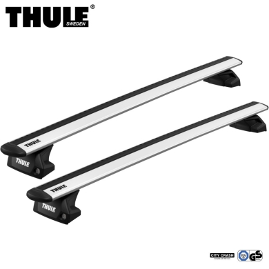 Bagażnik Dachowy Thule WingBar Evo Mercedes E-Class S213 All-Terrain 5-dr Estate 16- zintegrowane relingi srebrny