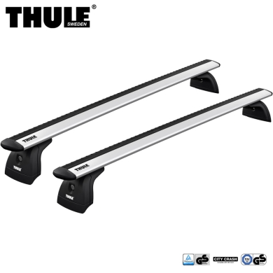 Bagażnik Dachowy Thule WingBar Evo Renault Trafic 4-dr Van 15- fabryczne punkty srebrny