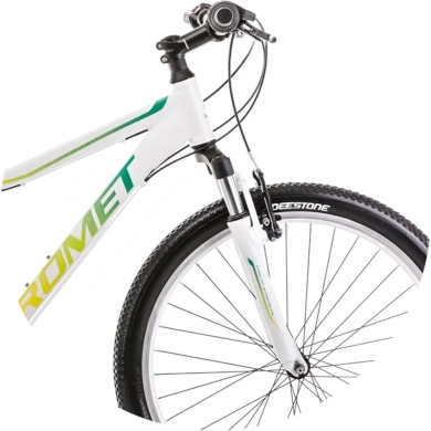 Rower Romet Jolene 6.0 Biało Zielony