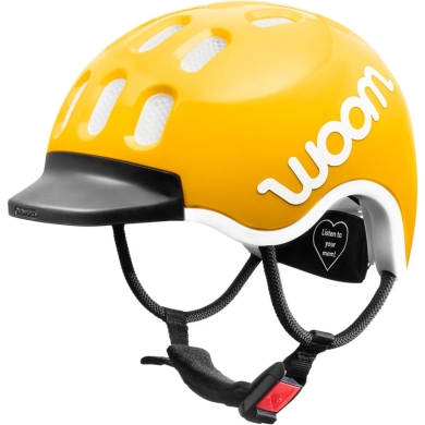 Kask rowerowy Woom Kids żółty