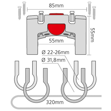 Adapter kierownicy KlickFix