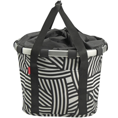 Koszyk na rower KlickFix Bikebasket Zebra
