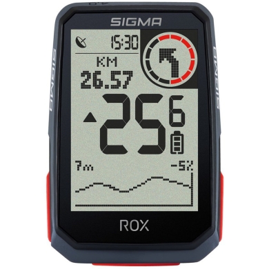 Licznik rowerowy Sigma ROX 4.0 HR Set czarny