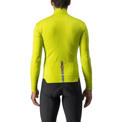 Bluza rowerowa Castelli Pro Thermal Mid LS żółta