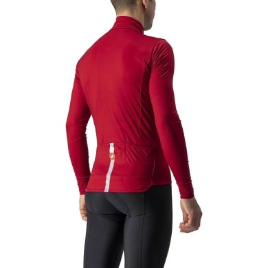 Bluza rowerowa Castelli Pro Thermal Mid LS czerwona