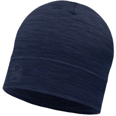 Zestaw czapka + chusta Buff Premium niebieski-czarny