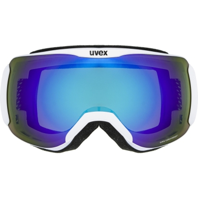 Gogle narciarskie Uvex Downhill 2100 CV biało niebieskie