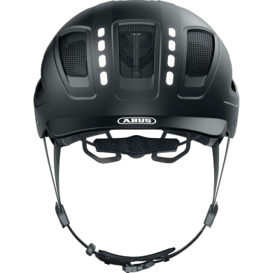 Kask rowerowy Abus Hyban 2.0 LED czarny