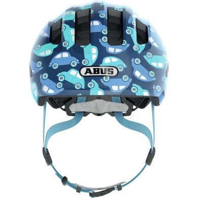 Kask rowerowy Abus Smiley 3.0 LED niebieski