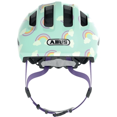 Kask rowerowy Abus Smiley 3.0 LED zielony