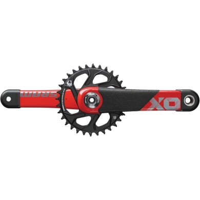 Mechanizm korbowy SRAM X01 DH DUB X-Sync czerwony