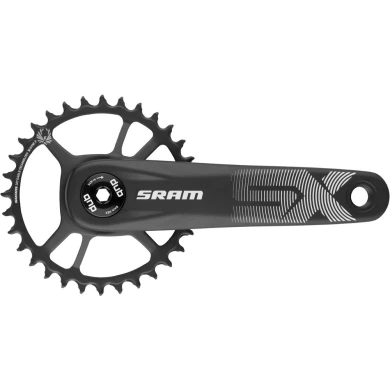 Mechanizm korbowy SRAM SX Eagle DUB X-Sync 2 Boost czarny