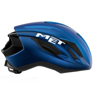 Kask rowerowy MET Strale niebieski