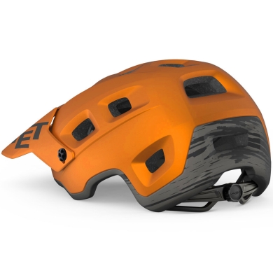 Kask rowerowy MET Terranova pomarańczowy