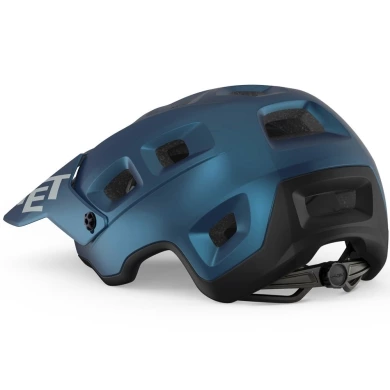 Kask rowerowy MET Terranova ciemnoniebieski