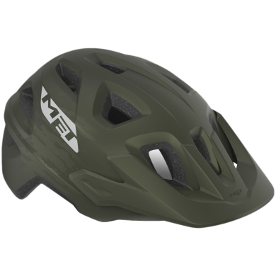 Kask rowerowy MET Echo oliwkowy