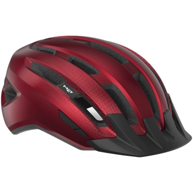 Kask rowerowy MET Downtown czerwony