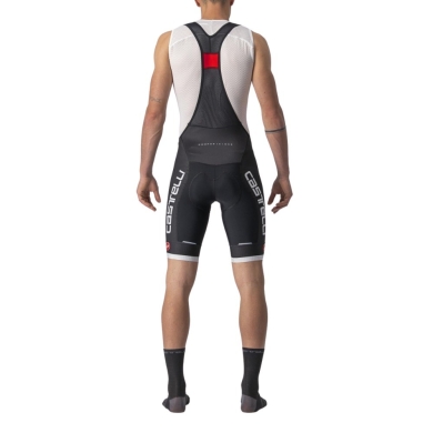 Spodenki rowerowe Castelli Competizione Kit czarno-srebrne