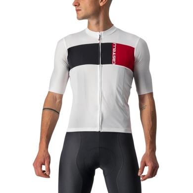 Koszulka rowerowa Castelli Prologo 7 biała