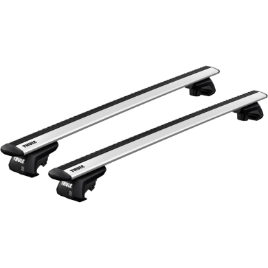 Bagażnik dachowy Thule WingBar EVO VOLKSWAGEN Cross Touran 5-dr MPV 06- relingi srebrny