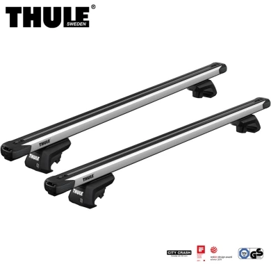 Bagażnik dachowy Thule SlideBar EVO HONDA Accord Tourer 5-dr Kombi 03-07 relingi srebrny