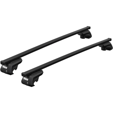 Bagażnik dachowy Thule SquareBar EVO LAND ROVER Discovery 5-dr SUV 02-03 relingi srebrny