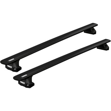 Bagażnik dachowy Thule WingBar EVO MERCEDES BENZ A-Class W169 3-dr Hatchback 05-11 fabryczne punkty czarny