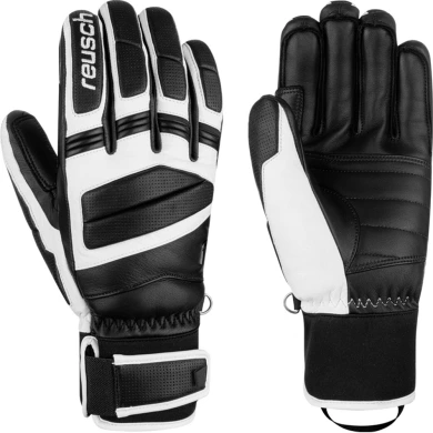 Rękawice Reusch Master Pro czarno białe