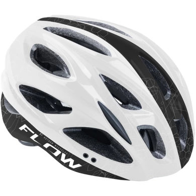 Kask rowerowy Author Flow X9 biało-czarny