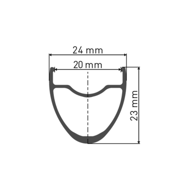 Koło tylne DT Swiss ER 1600 Spline 23 DB