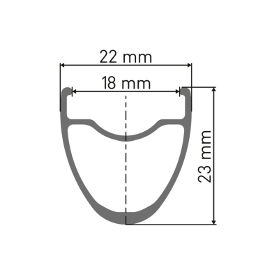 Koło tylne DT Swiss PR 1600 Spline 23