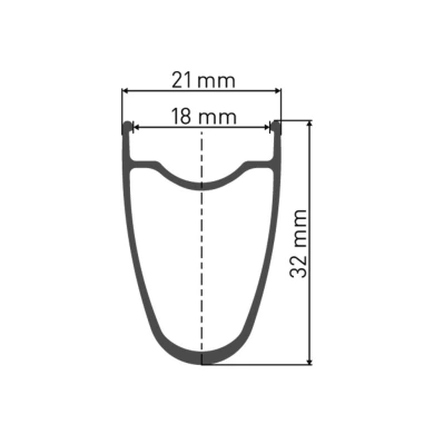 Koło tylne DT Swiss PR 1600 Spline 32