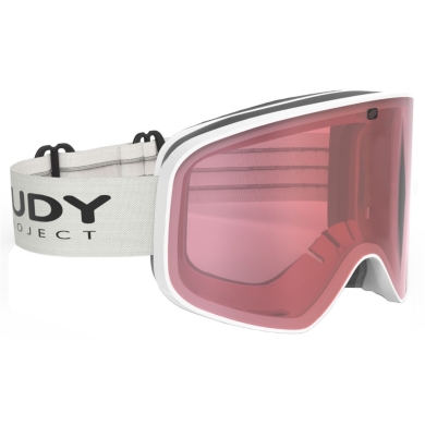Gogle narciarskie Rudy Project Skermo RP Optics Kayvon Red Laser białe