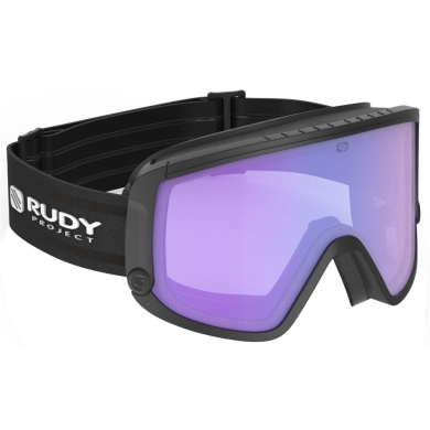 Gogle narciarskie Rudy Project Spincut ImpactX Laser Purple czarne