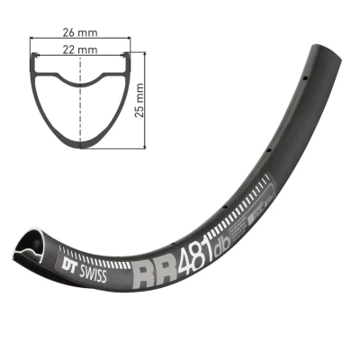 Obręcz DT Swiss RR 481 DB 27.5"