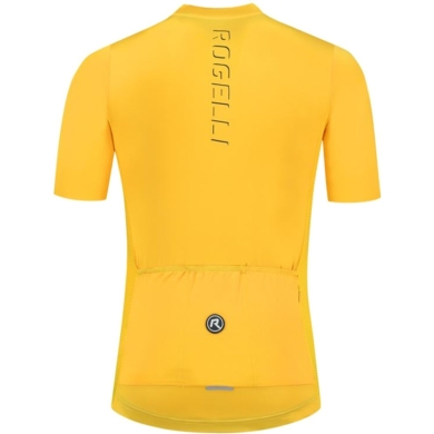 Koszulka rowerowa Rogelli Distance żółta