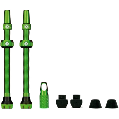 Zestaw wentyli Muc-Off V2 Tubeless Valves zielony