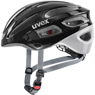 Kask rowerowy Uvex True czarno-srebrny