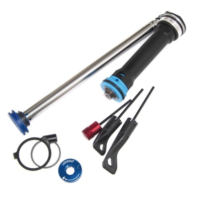 Tłumik kompresji Rock Shox TurnKey Remote Sektor Silver / XC32 / Recon Silver