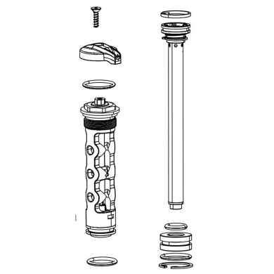 Tłumik Rock Shox Motion Control 30 Gold / Judy Gold 26"