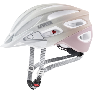Kask rowerowy Uvex True CC biało-różowy