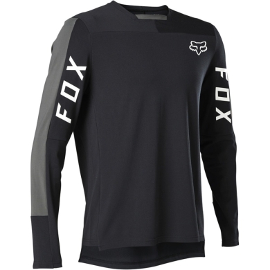 Koszulka rowerowa z długim rękawem Fox Defend Pro czarna