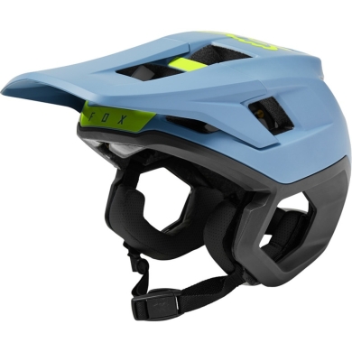 Kask rowerowy Fox Dropframe Pro niebieski