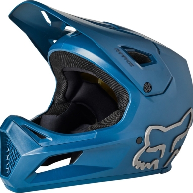Kask rowerowy Fullface Fox Rampage MIPS niebieski