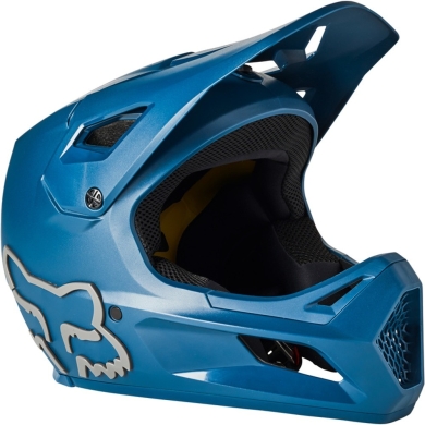 Kask rowerowy Fullface Fox Rampage MIPS niebieski